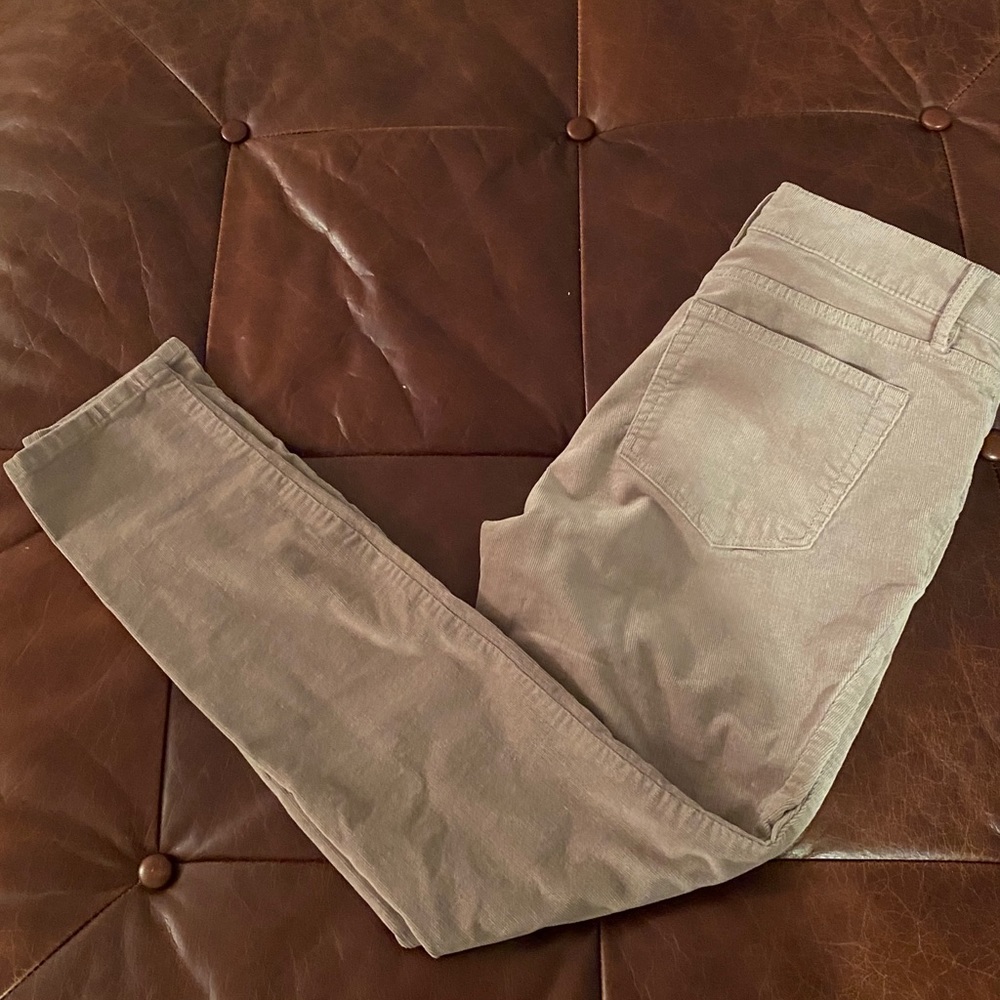 Loft high rise skinny courds
